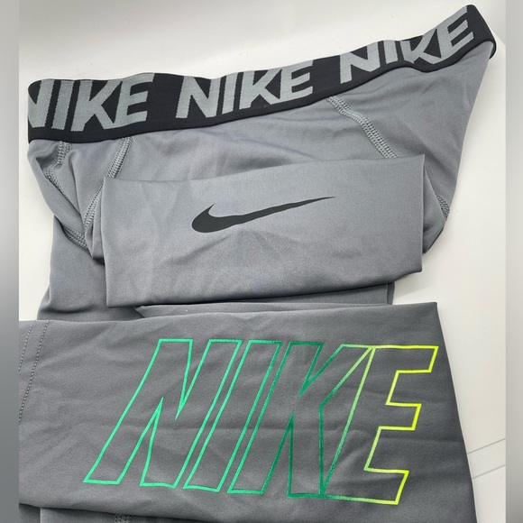 Set of 3 Nike Dri-FIT Men's Full &  3/4 Compression Tights Size S - Picture 2 of 4
